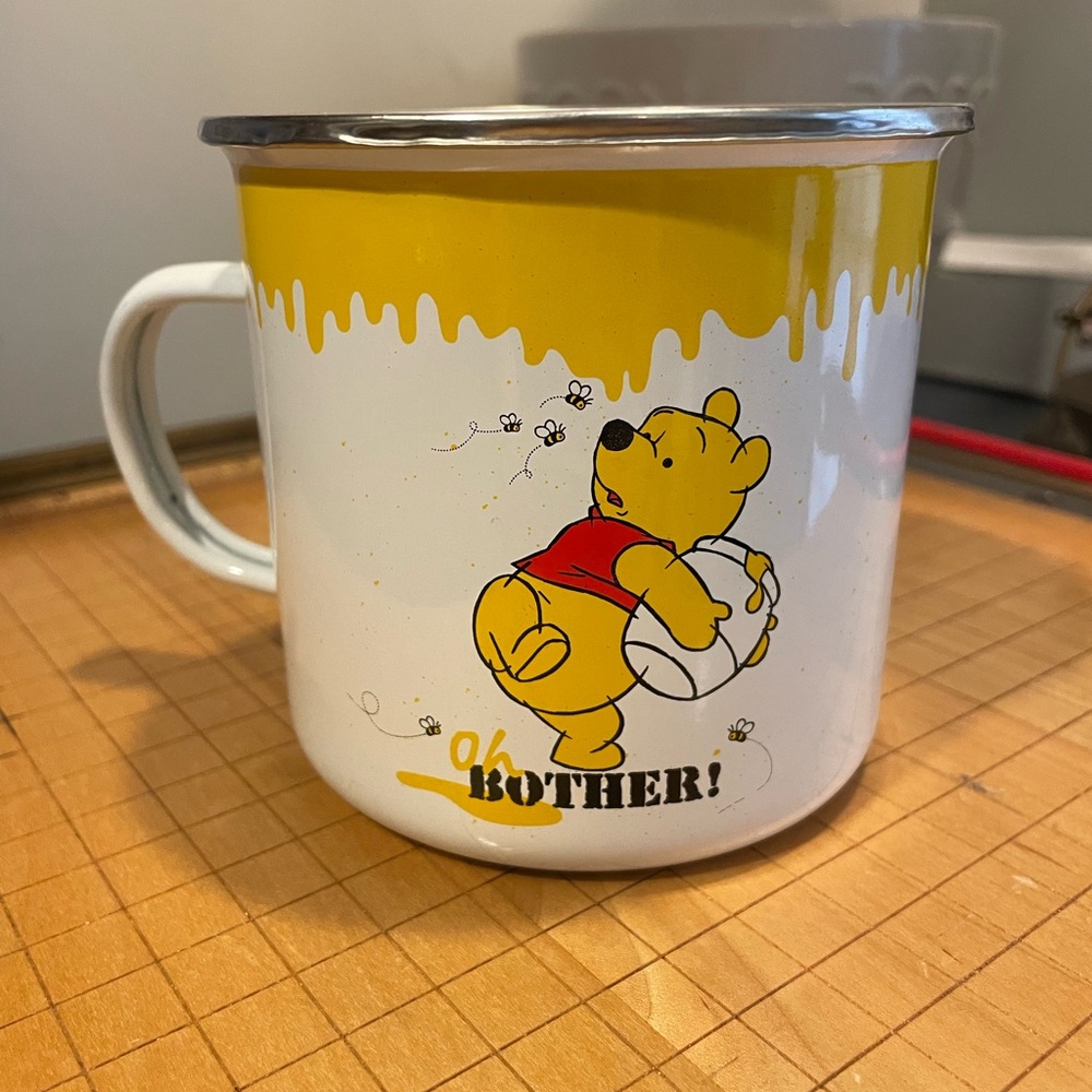 Winnie the Pooh “Oh Bother” Enamel Camper Mug